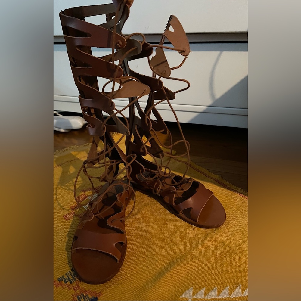 Gladiator lace up Sandals